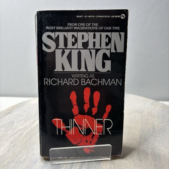 1984 Stephen King THINNER Wraps Richard Bachman - Picture 1 of 6